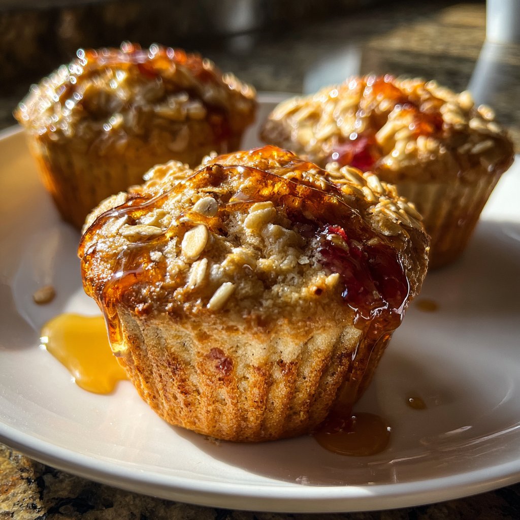 Healthy Muffins With Oats And Honey