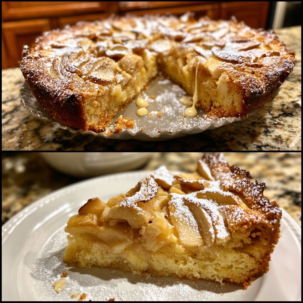 Soft Baked Cinnamon Apple Cake