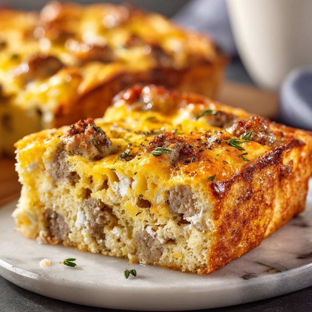 Keto Sausage And Egg Breakfast Bake