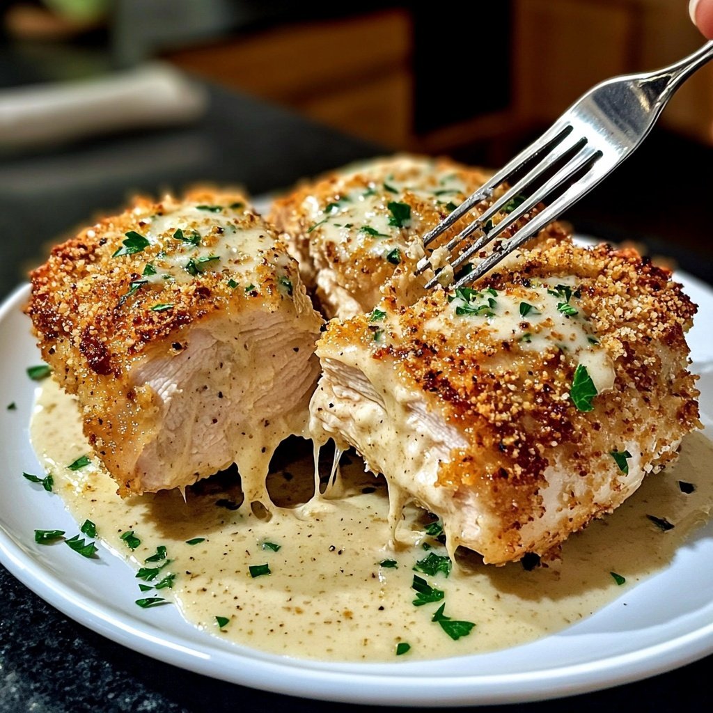 Easy Slow Cooker Garlic Parmesan Chicken