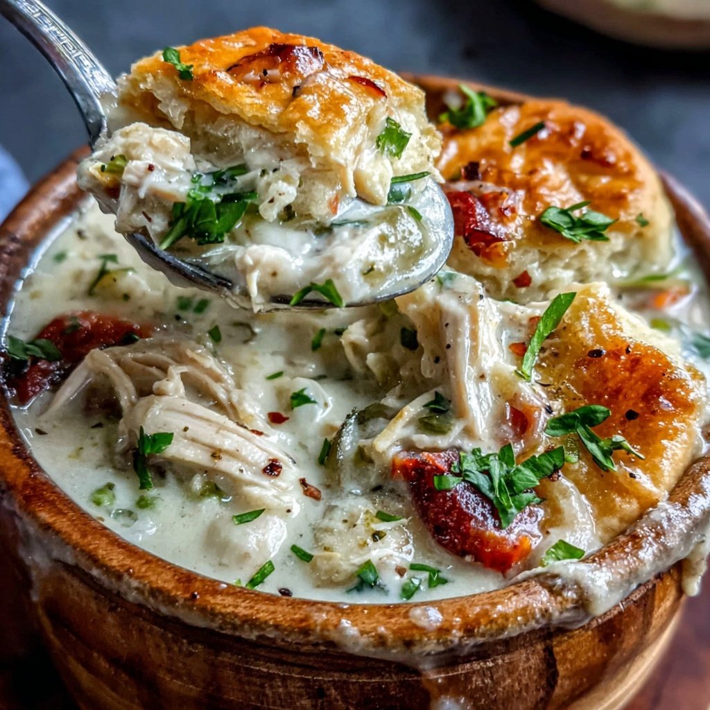 Cozy Chicken Pot Pie Soup