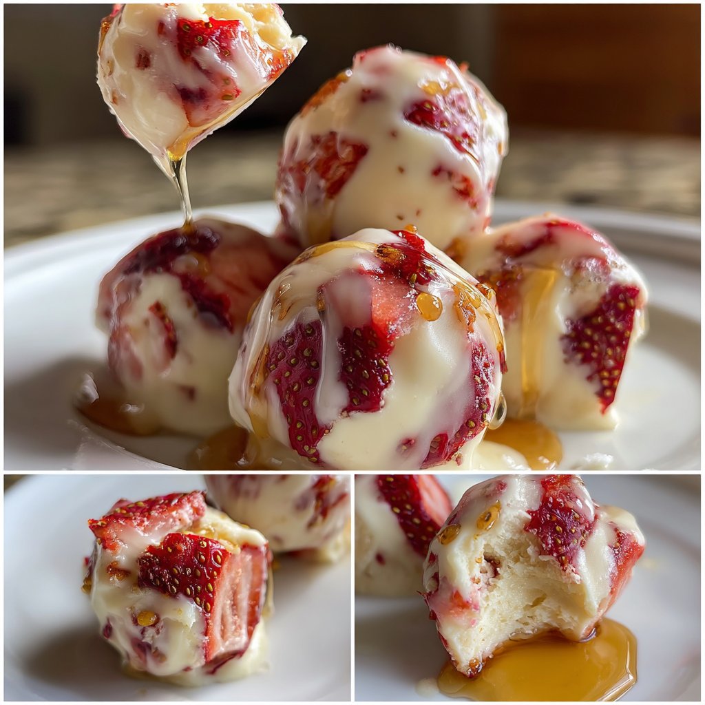 Valentines Snacks Strawberry Yogurt Bites