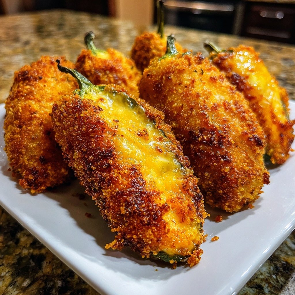 Jalapeno Poppers with Corn and Cheese