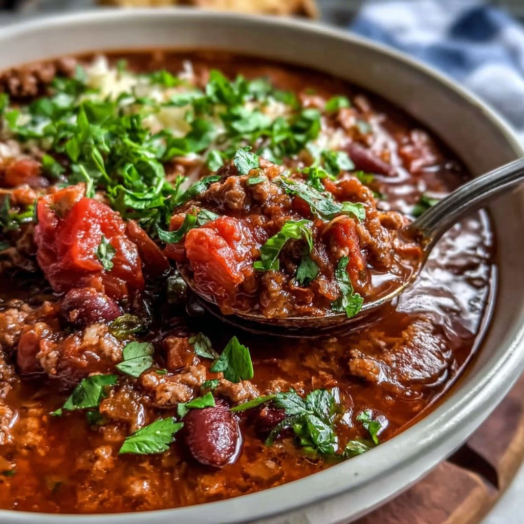 Ground Turkey Chili With Beans