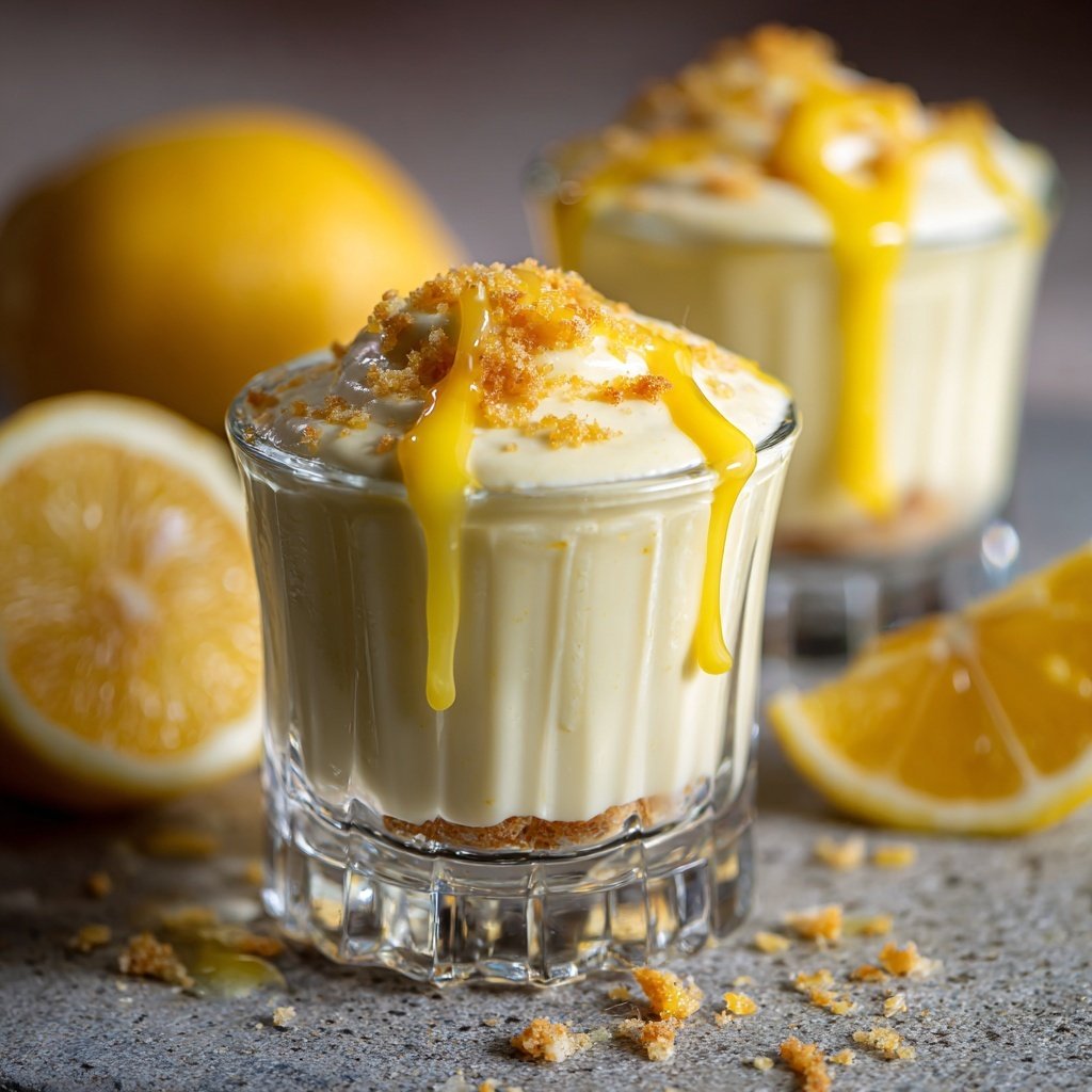 Limoncello Cream Dessert Cups