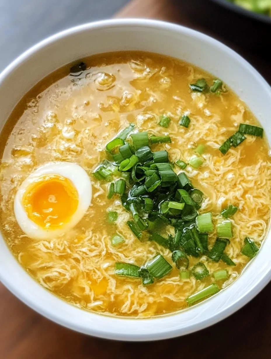 Easy 10-min. Egg Drop Soup