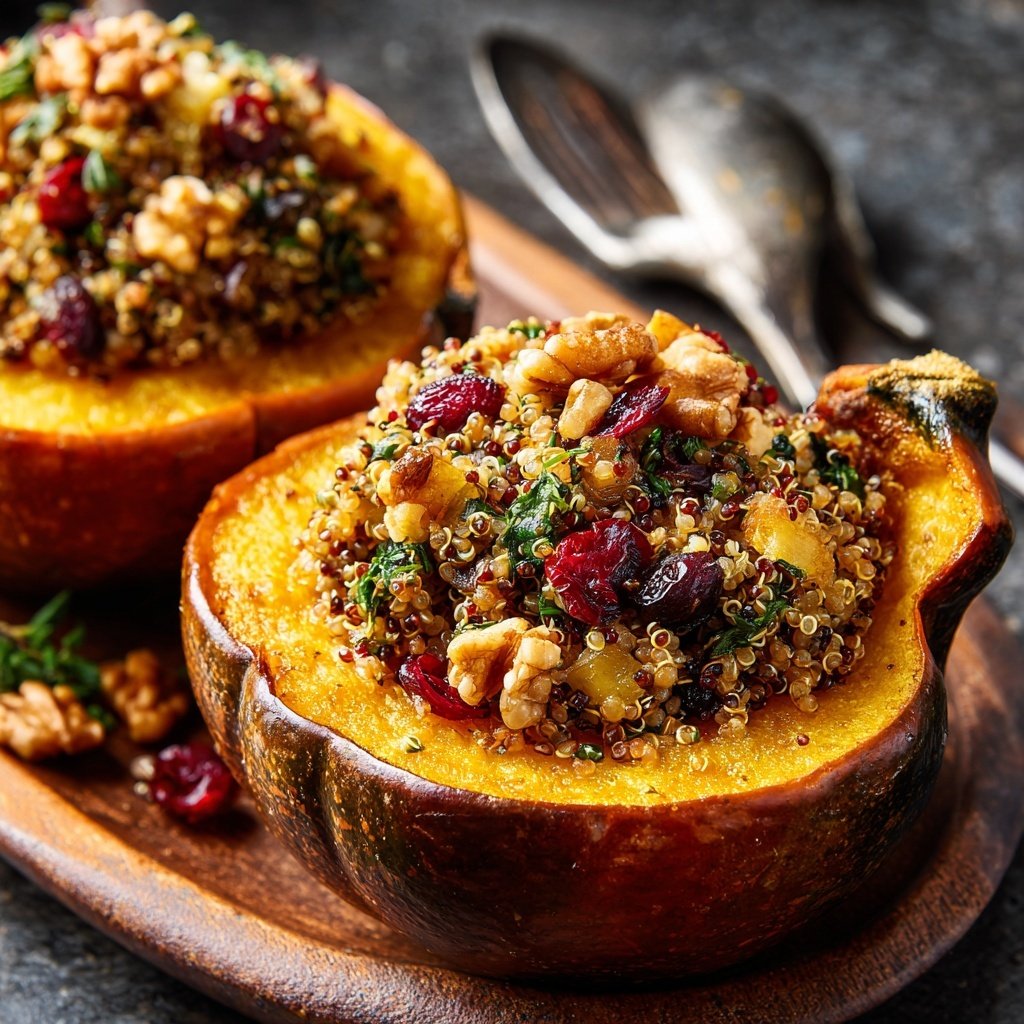 Sunday Stuffed Acorn Squash