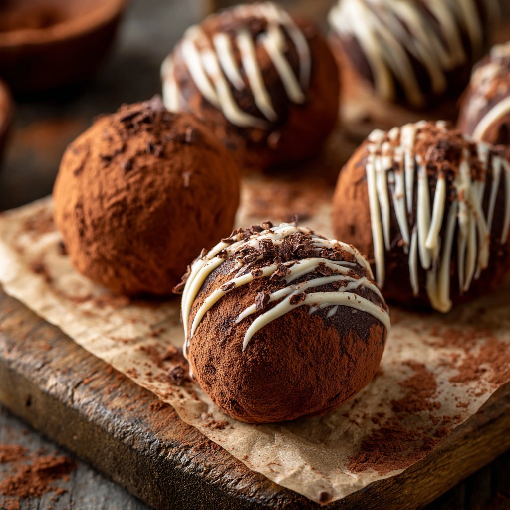 Valentines Treats Chocolate Truffles
