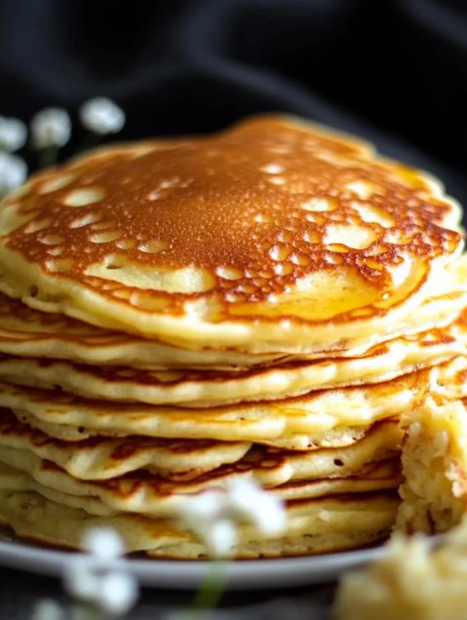 Flourless Cottage Cheese Pancakes