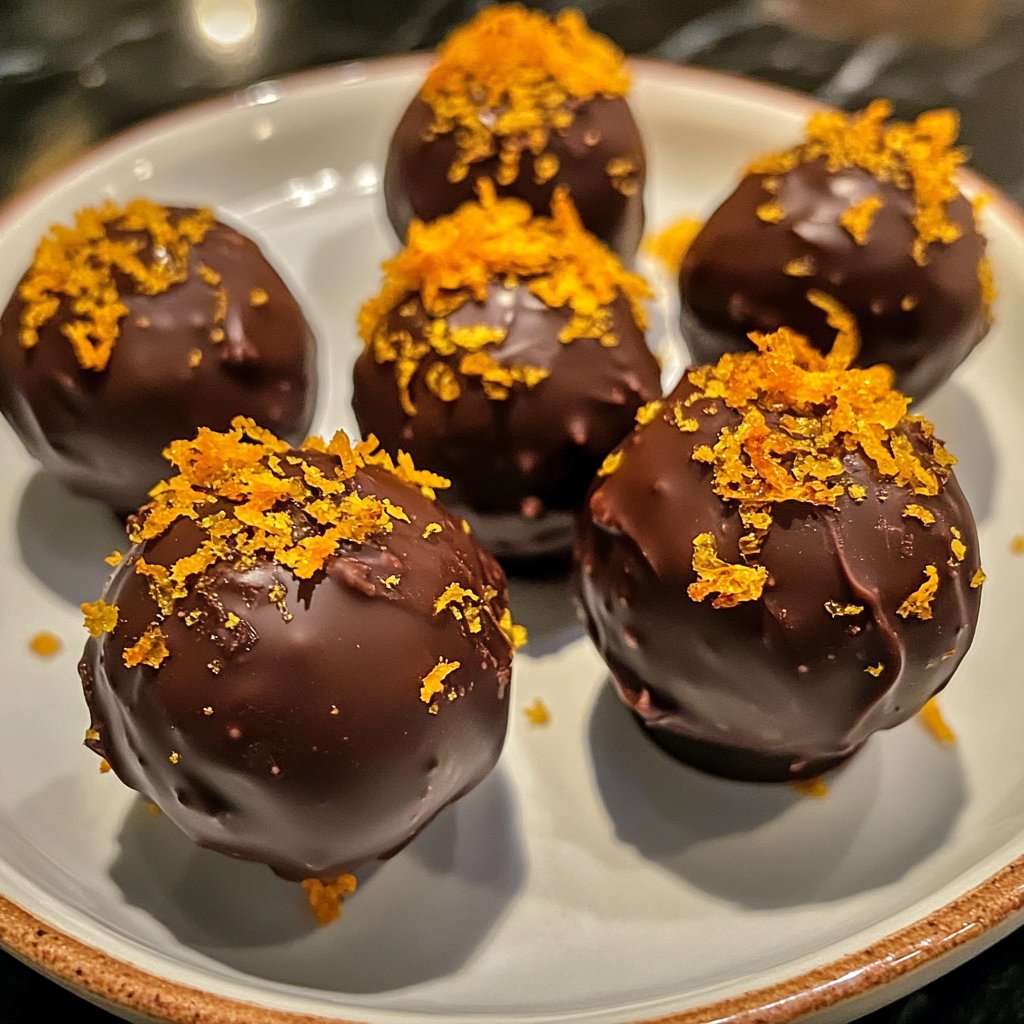 Chocolate Orange Truffles