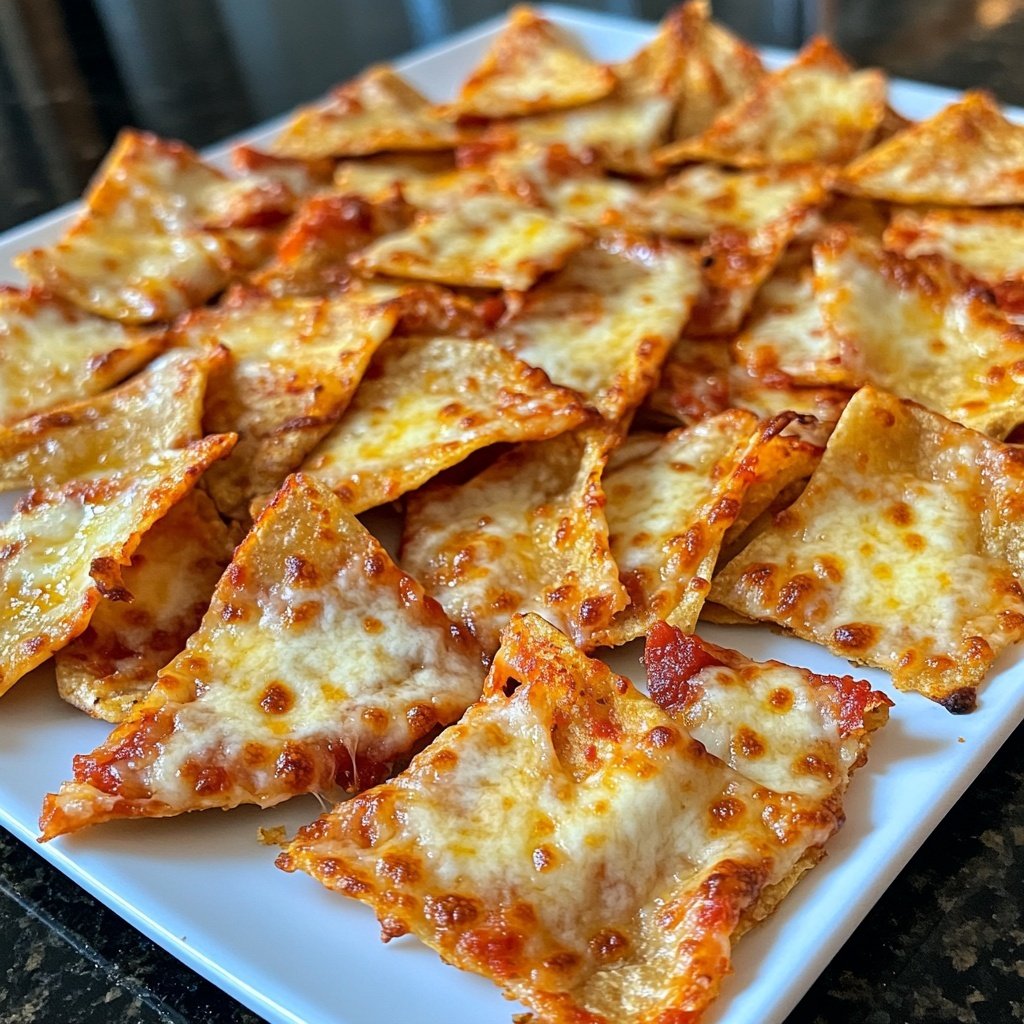 2 Ingredient Pizza Chips