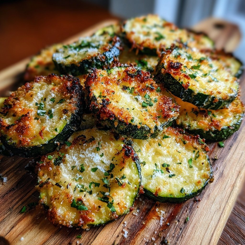 Baked Parmesan Zucchini