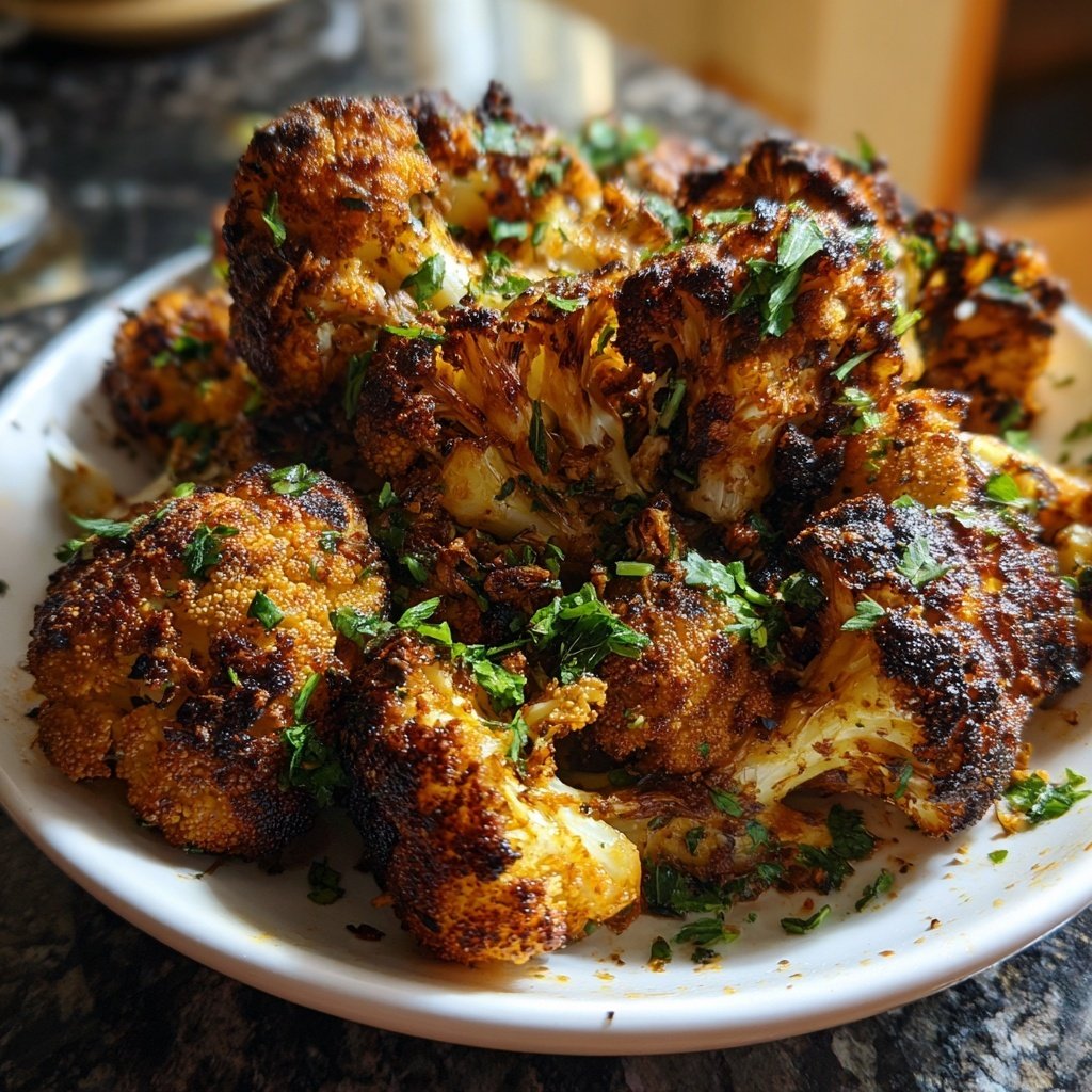 Jamaican Jerk Cauliflower