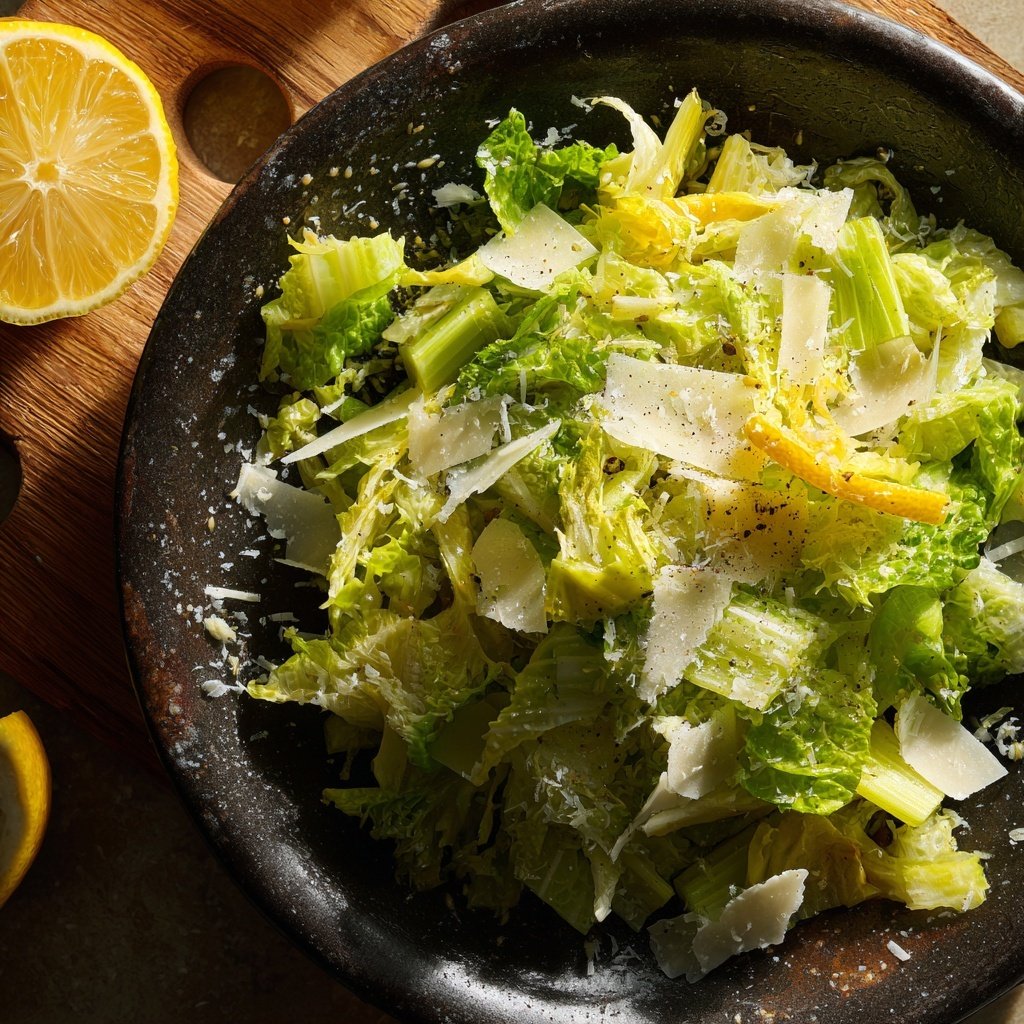 Celery Salad With Parmesan And Lemon