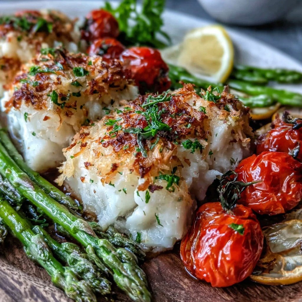 Easy Healthy Baked Cod With Vegetables