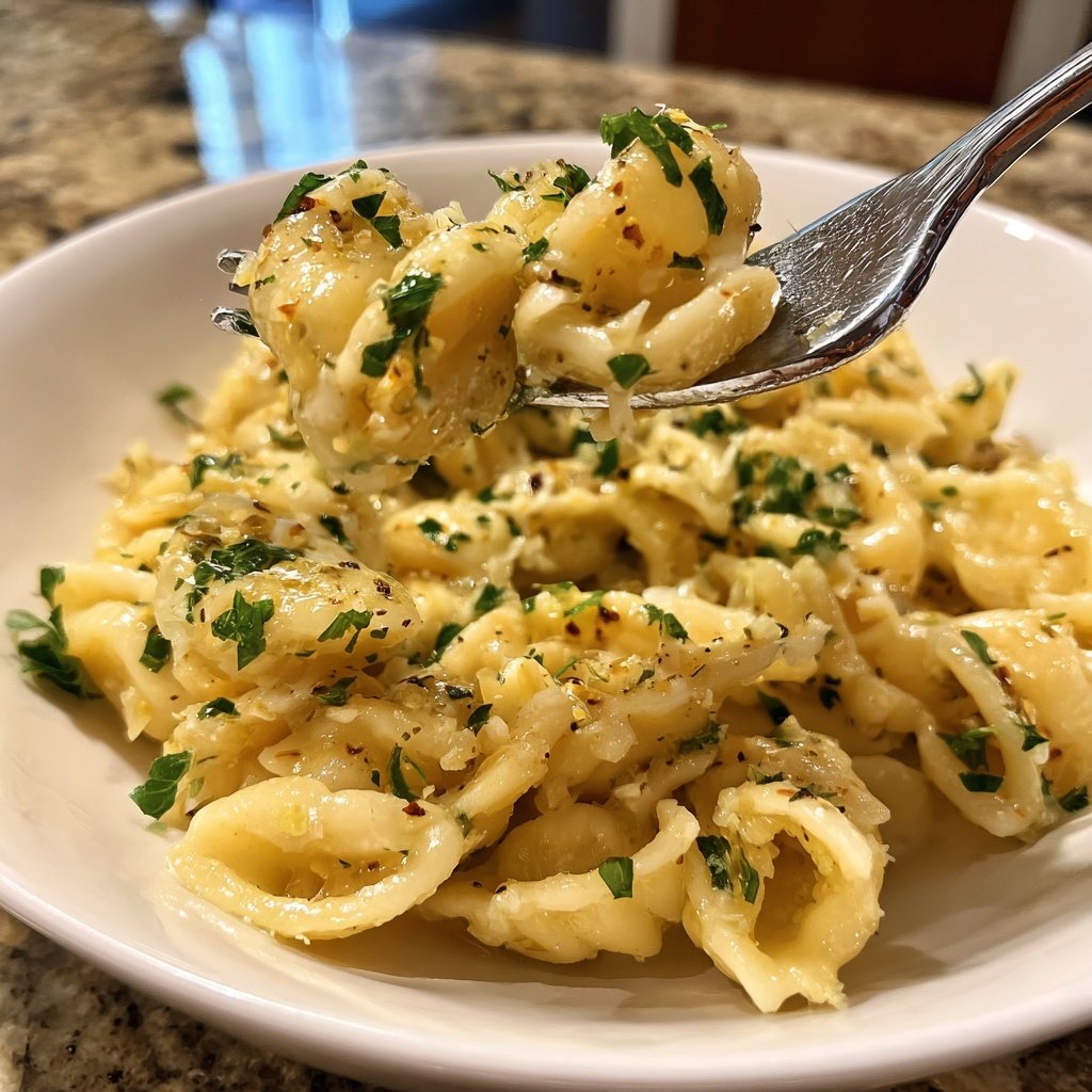 Quick & Easy 15-Minute Garlic Pasta