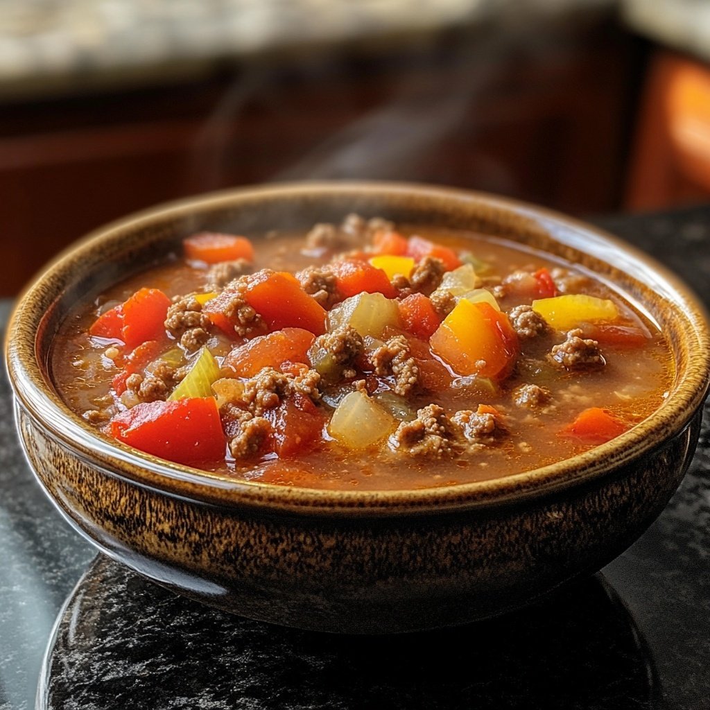 Ground Beef Soup