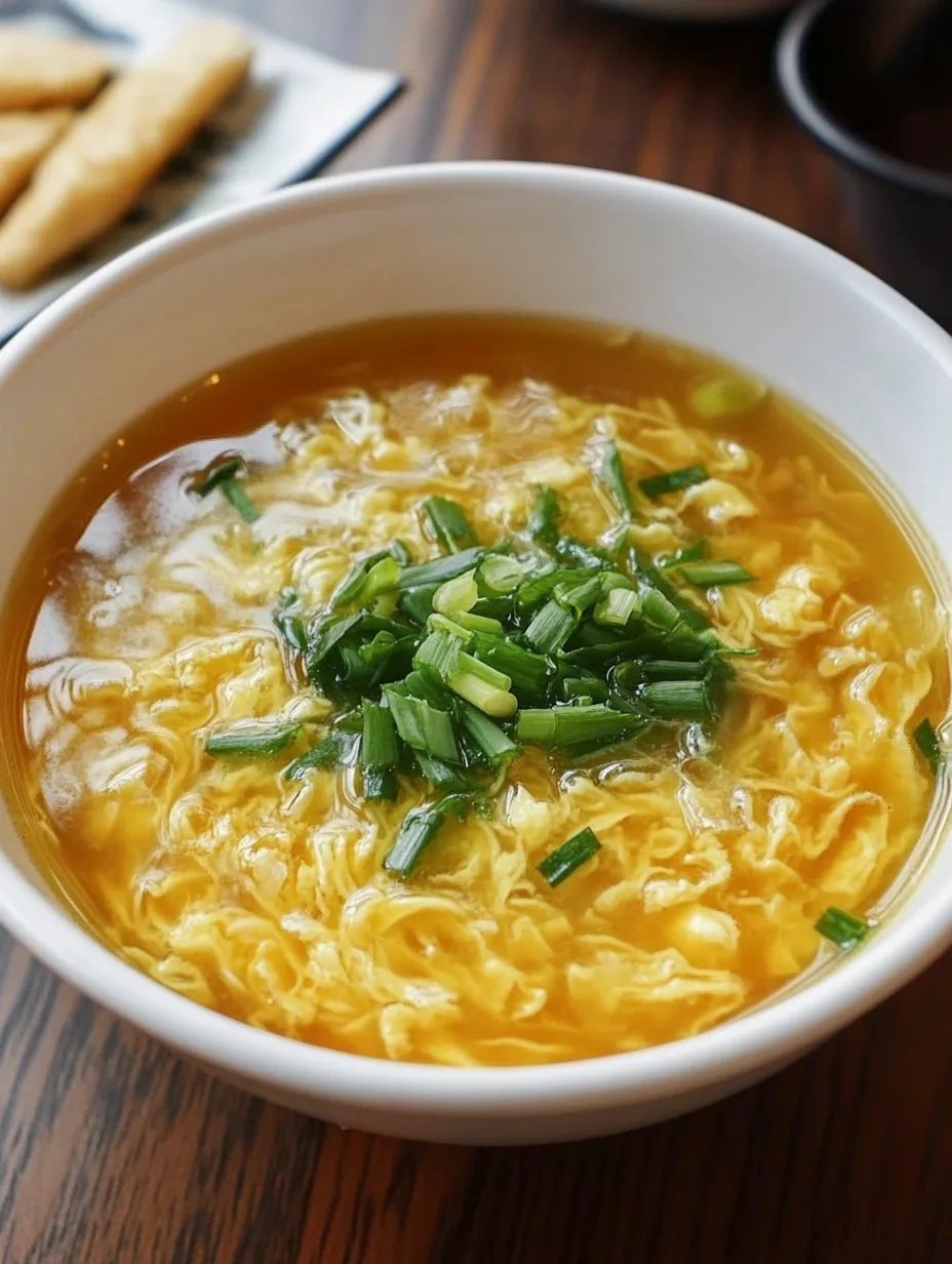 10 Min Chinese Egg Drop Soup